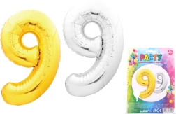 Balon številka 9 40 cm najlon