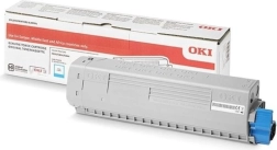 Cyan toner for Oki C824/834/844 printers