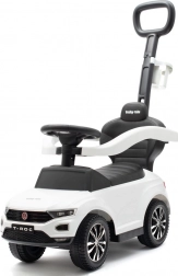 Spingigambe per bambini con asta di guida BABY MIX VOLKSWAGEN T-ROC bianco
