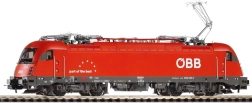 Locomotiva elettrica Piko ÖBB Rh 1216 Taurus con quattro pantografi, epoca VI (H0)