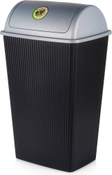 Kunststoff-Mülleimer 38 l mit Schwenkdeckel
