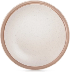 Assiette à dessert en céramique Arthena Beige 20,5 cm