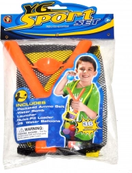 Slingshot with 36 Water Balloons