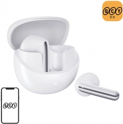 Cuffie wireless TWS QCY AilyBuds Pro HT10 con ANC, bianche