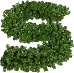 Božična girlanda RUHHY 2,7 m, premer 29 cm, gosta zelena