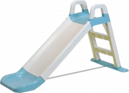 Doloni kinderglijbaan 140 cm – Wit-lichtblauw