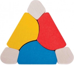 Bigjigs giostra in legno colorata