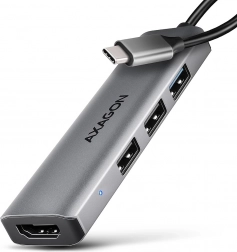 Multipor USB-hub 4-i-1 5 Gb/s med HDMI