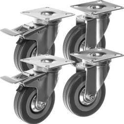 Industrial Swivel Wheels Malatec (set of 4 pcs)