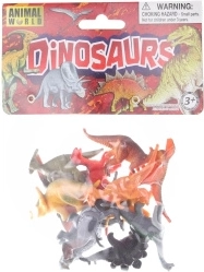 Animals dinosaurs in a bag – set of figures