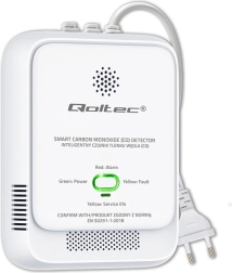 Rilevatore di monossido di carbonio con allarme 85 dB e LED