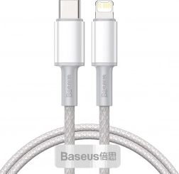 Baseus pleten kabel USB‑C na Lightning 20 W PD, 1 m, bel