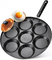 Granite egg pan with 7 molds BASIC LINE 30 cm