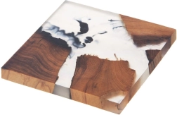 Holz-Untersetzer für Becher River 8 × 8 cm