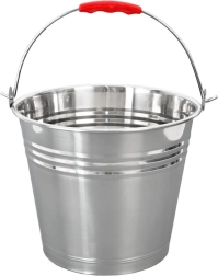 Roestvrijstalen emmer 5 l