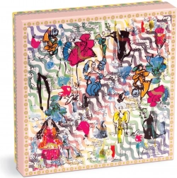 Galison doppelseitiges Puzzle Ipanema Girls 500 Teile