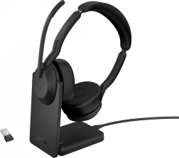 Koptelefoon Evolve2 55 Link380a UC Stereo met standaard