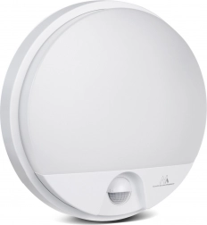 stropna LED svetilka s PIR senzorjem gibanja MCE291 W