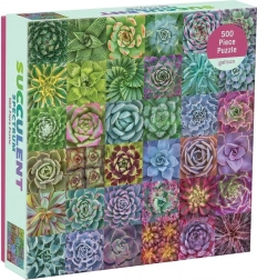 Colorful Succulents Puzzle 500 Pieces GALISON