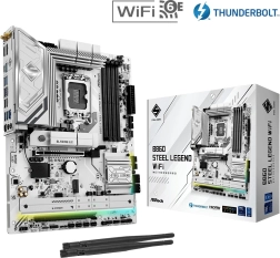 Carte mère claire avec Wi‑Fi et prise en charge DDR5