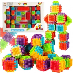 Creative Plastic Building Blocks - 140 Pieces