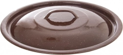 Couvercle émaillé pour seau BROWN 30 cm