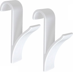 Crochets en plastique pour radiateur, 2 pcs – crochets universels à suspendre sans perçage