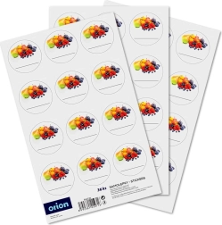 Etichette adesive per vasetti 36 pz