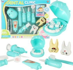 Dentist Set with Little Hippo – Educational Toy for Kids – Blue