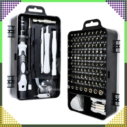 118-in-1 Precision Screwdriver Set with Magnetic TORX Bits and Accessories