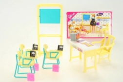 Glorie school classroom – doll playset