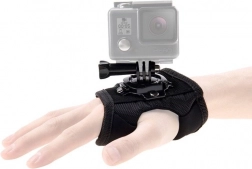 Puluz handschoen met houder voor actiecamera GoPro en DJI Osmo Action