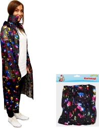 Wizard Cape 120 cm with Pumpkin Print