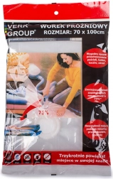 Vakuum opbevaringspose 80 × 110 cm – 70 x 100