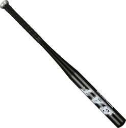 Aluminum Baseball Bat 25" (64 cm) – Lightweight Black Training Bat
