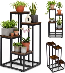 stojalo za rože loft 4 police modernhome