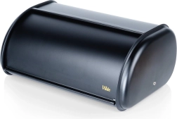 Boîte à pain en acier noire 43 × 27,5 × 18,5 cm Vilde