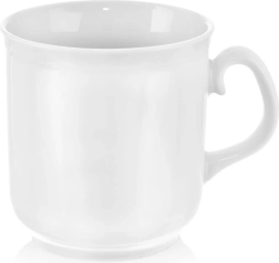 Tasse en porcelaine MONA 400 ml blanche