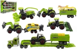 Macchine agricole con animali - set fattoria