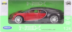 Bugatti Chiron modello 1:24 in metallo e plastica