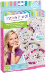 Make It Real braccialetti con lettere