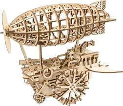 Wooden Mechanical Puzzle Steampunk Airship