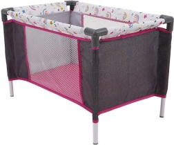 Travel cot for dolls Rainbow
