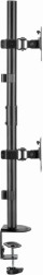 Supporto verticale per 2 monitor 17–32" con portata 9 kg