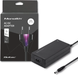 Alimentatore da tavolo 60 W 12 V 5 A con connettore 5,5 × 2,1 mm + cavo di alimentazione