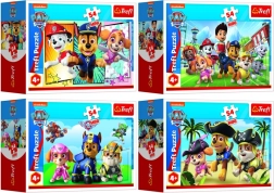 Mini Puzzle Paw Patrol - 54 pieces, 4 types