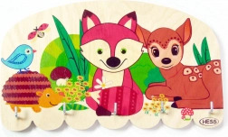 Hess Wall Hook Rack Forest Animals