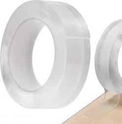 Nastro adesivo impermeabile biadesivo 30mm x 3m