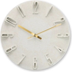Corfu Wall Clock 30 cm Beige
