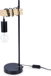 Lampe de table noire 51 cm